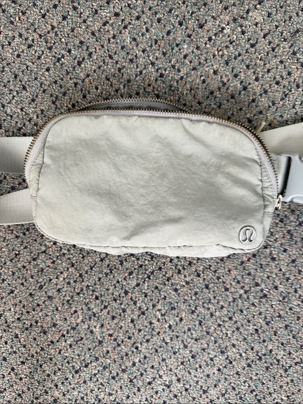 Lululemon Light Gray Belt Bag